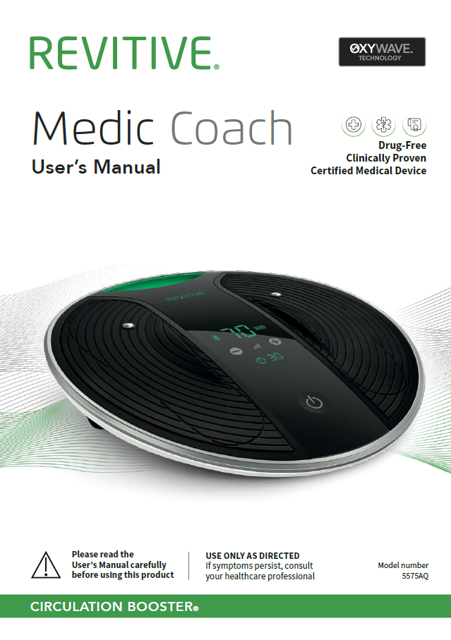 Revitive Medic Coach User Manual – Revitive Australia